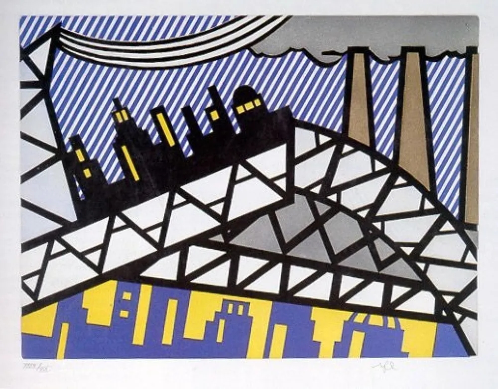 Ets En Aquatint Lichtenstein - Illustration for 