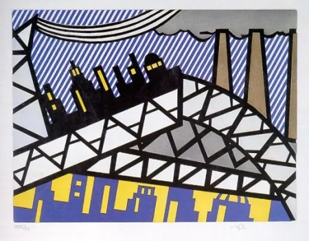 Ets En Aquatint Lichtenstein - Illustration for 