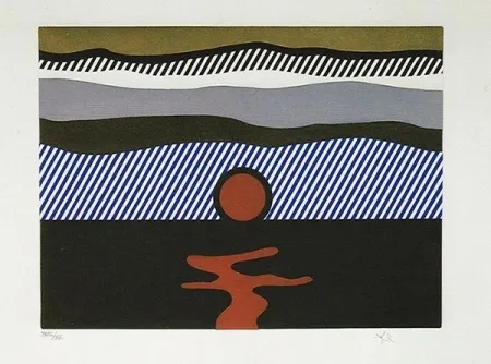 Ets En Aquatint Lichtenstein - Illustration for 