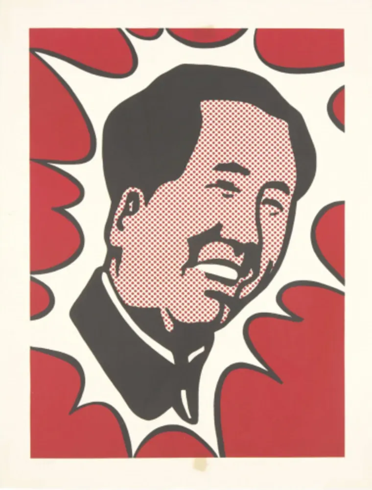 Lithografie Lichtenstein - Mao
