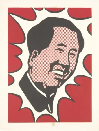 Lithografie Lichtenstein - Mao
