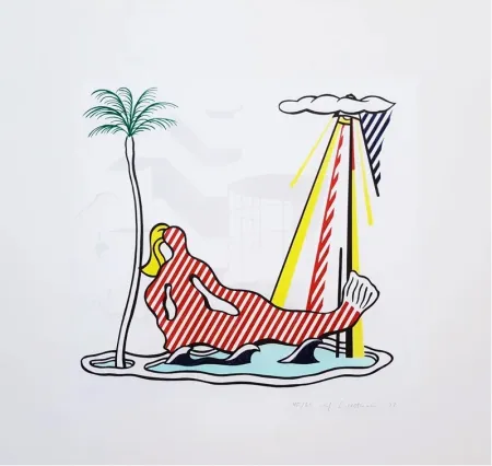 Lithografie Lichtenstein - Mermaid C.158
