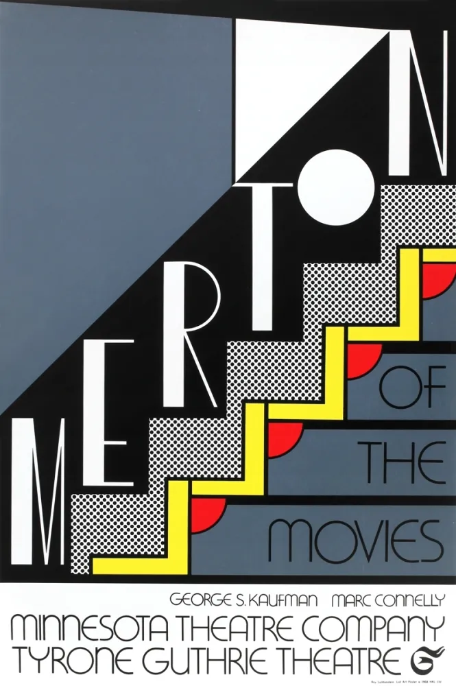 Zeefdruk Lichtenstein - Merton of the Movies