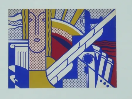 Zeefdruk Lichtenstein - Modern Art Poster,1967