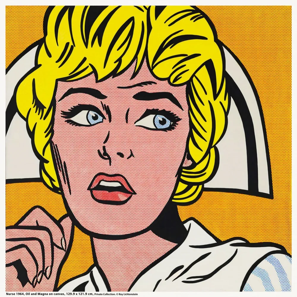 Zeefdruk Lichtenstein - Nurse
