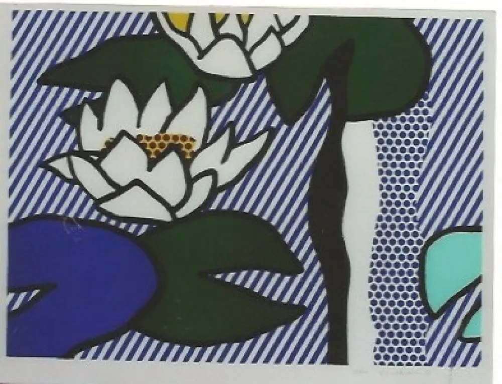Lithografie Lichtenstein - Nympheas - Water Lilies