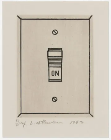 Gravure Lichtenstein - On