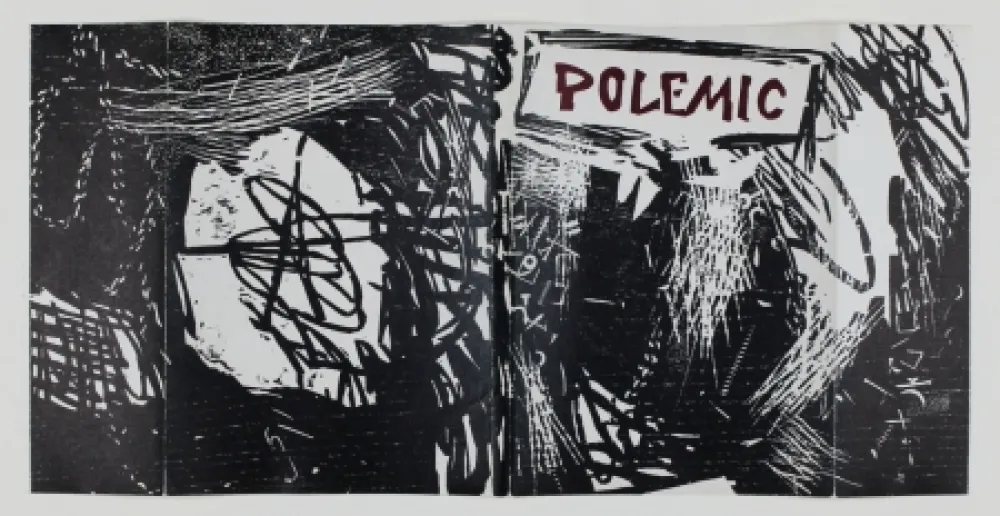 Houtsnede Lichtenstein - Polemic