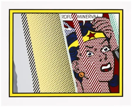 Lithografie Lichtenstein - Reflections on Minerva from Reflections Series