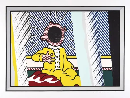 Lithografie Lichtenstein - Reflections on The Scream from The Reflections Series