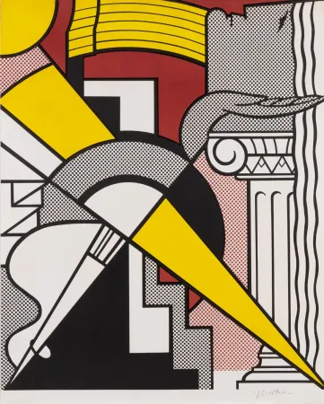Lithografie Lichtenstein - Stedelijk museum 