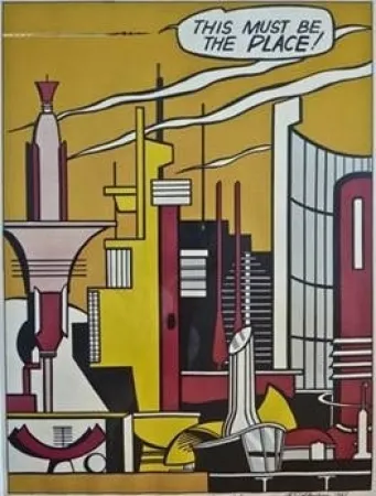 Lithografie Lichtenstein - This Must Be The Place