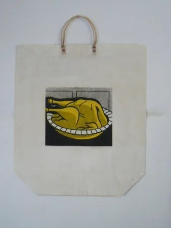 Zeefdruk Lichtenstein - Turkey Shopping Bag