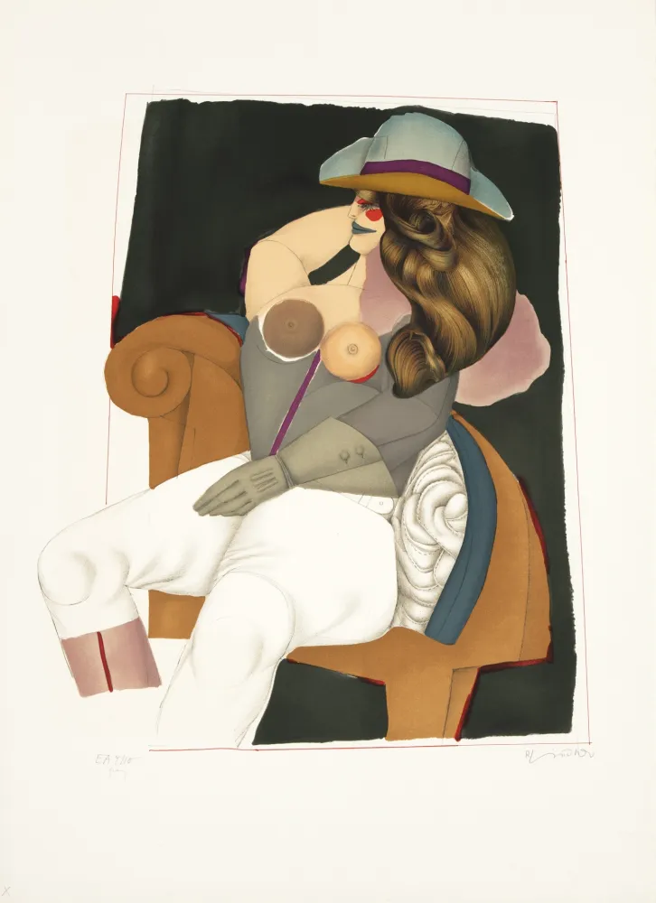 Lithografie Lindner - Arizona