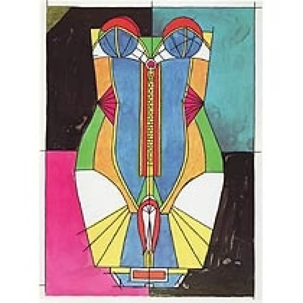 Zeefdruk Lindner - Corsage