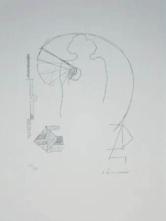 Lithografie Lindner - Marylin was here 15