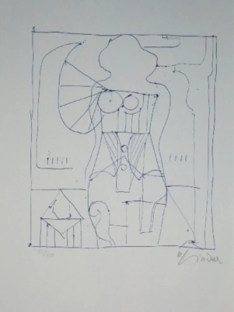 Lithografie Lindner - Marylin was here 7