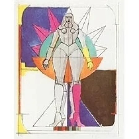 Lithografie Lindner - Sans titre