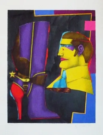 Lithografie Lindner - Sans titre