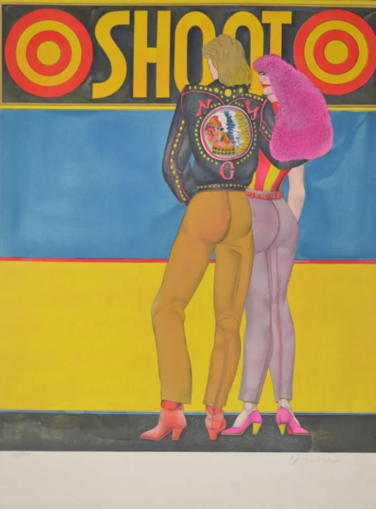 Lithografie Lindner - Shoot