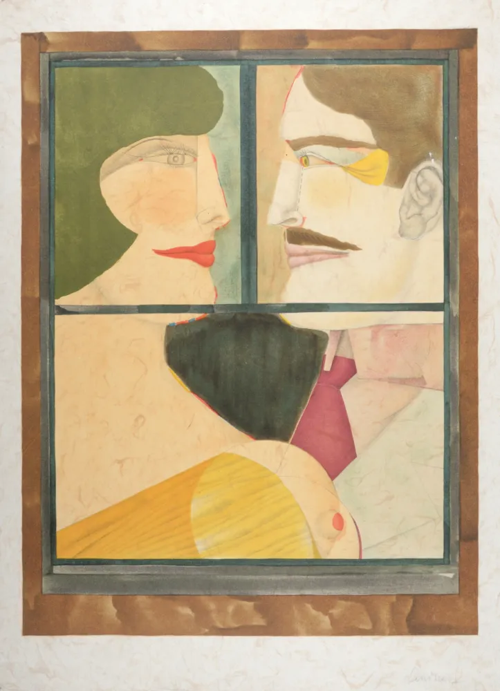 Lithografie Lindner - Washington Holiday, 1975 - Hand-signed