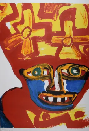 Lithografie Lindstrom - Composition