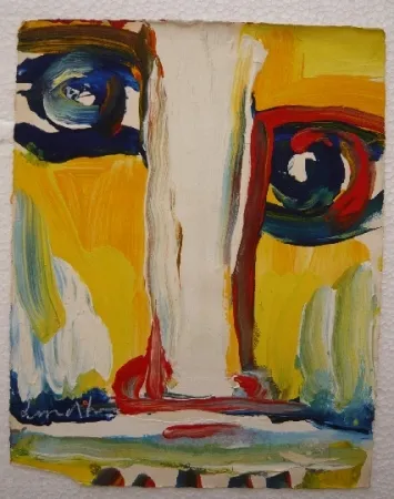 Geen Techniek Lindstrom - Composition abstraite 2