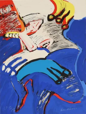 Lithografie Lindstrom - Couple
