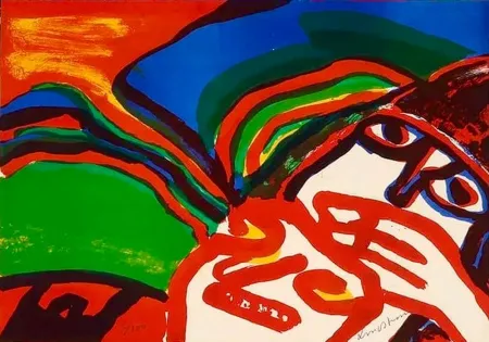 Lithografie Lindstrom - Landscape of Lapeland