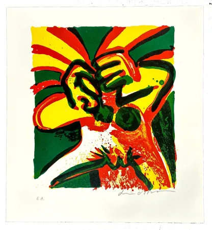 Lithografie Lindstrom - Possédé