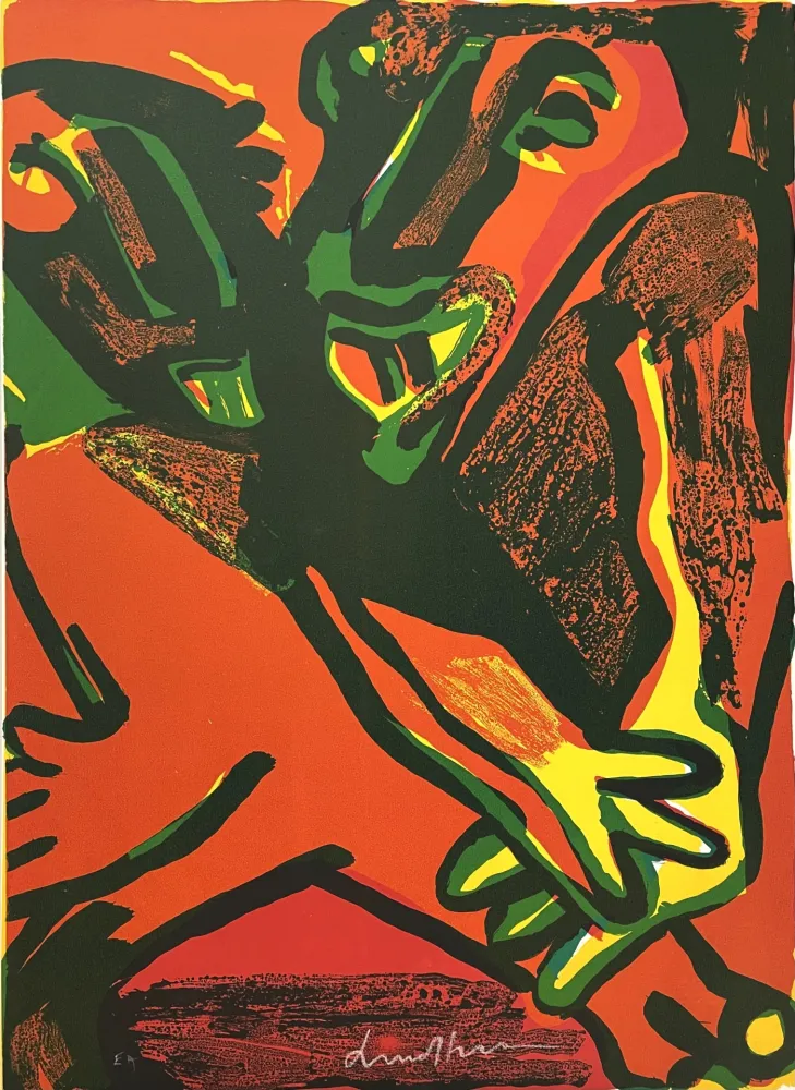 Lithografie Lindstrom - Sans Titre