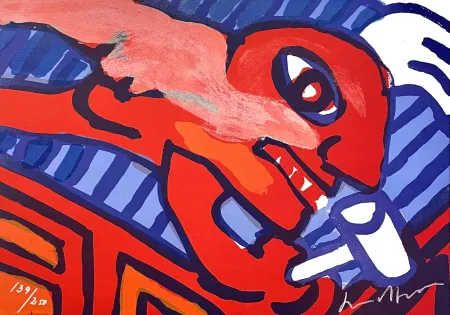 Lithografie Lindstrom - Sans Titre