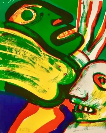 Lithografie Lindstrom - Savage - EA II/X