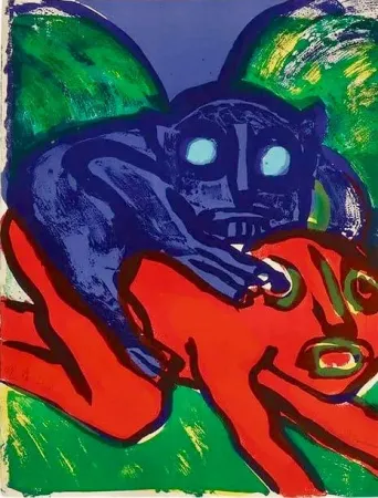 Lithografie Lindstrom - The Seven Deadly Sins - E.A. II/X