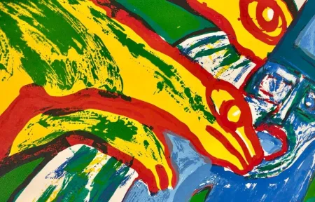 Lithografie Lindstrom - Yellow Dragon  