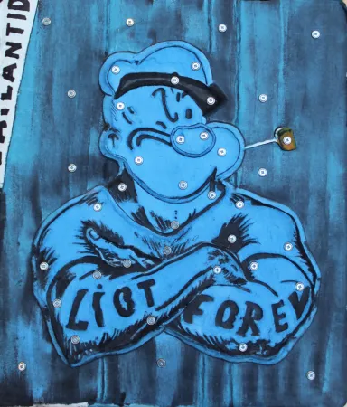 Gravure Liot - POPEYE (BLEU)
