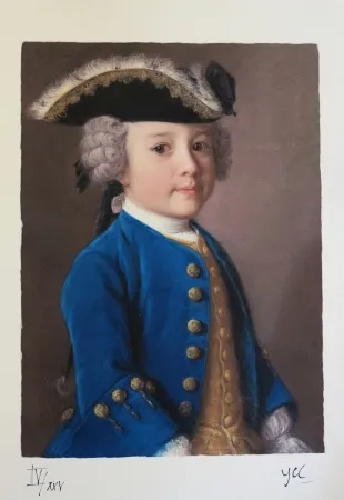 Digitale Print Liotard - Jacques de Chapeaurouge - 1752