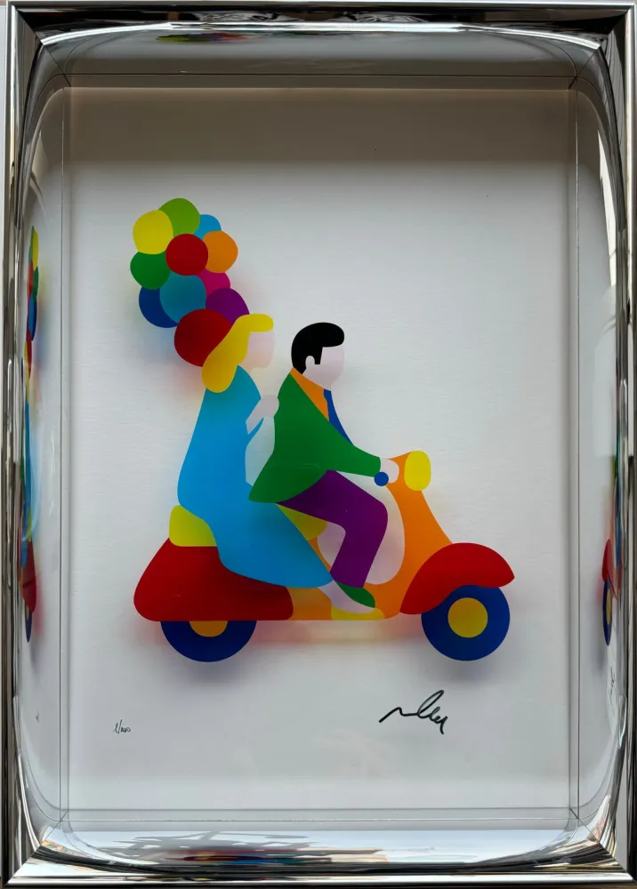 Zeefdruk Lodola - Funny moments (Plexiglass)