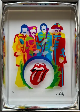 Zeefdruk Lodola - SGT Pepper's (Plexiglass)