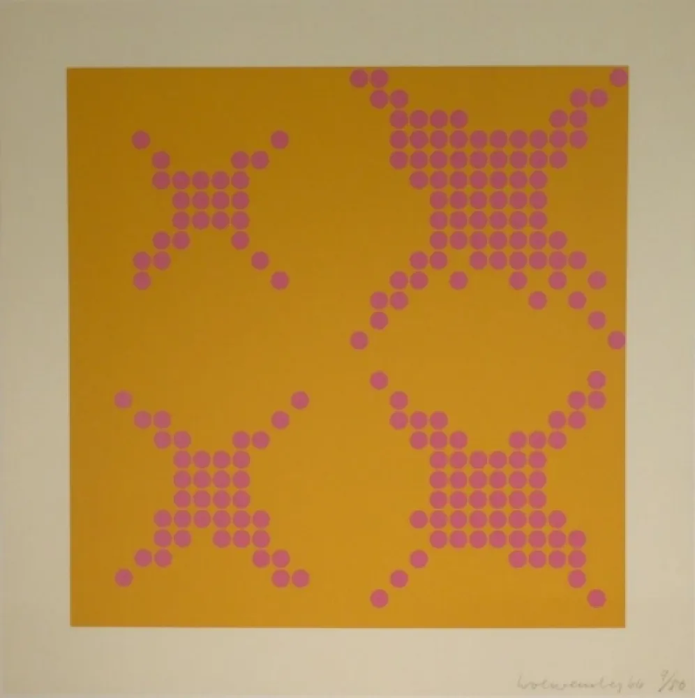 Zeefdruk Loewensberg - Untitled