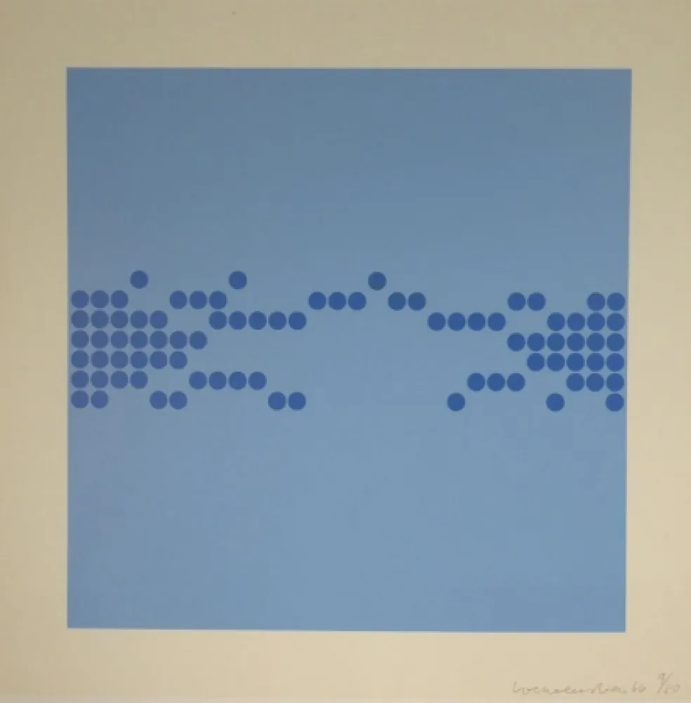 Zeefdruk Loewensberg - Untitled