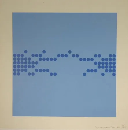 Zeefdruk Loewensberg - Untitled