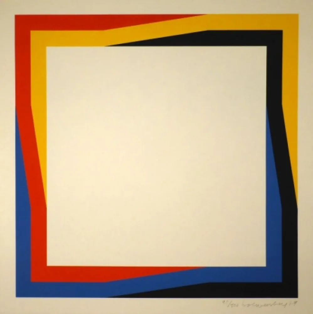 Zeefdruk Loewensberg - Untitled