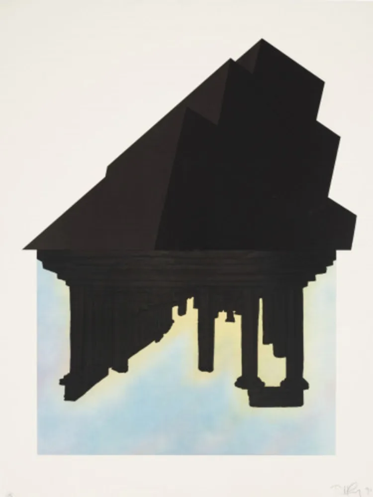 Lithografie Longo - Black Palms