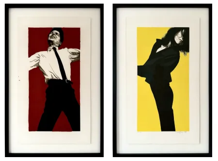 Lithografie Longo - Jules & Gretchen (Men in the Cities)