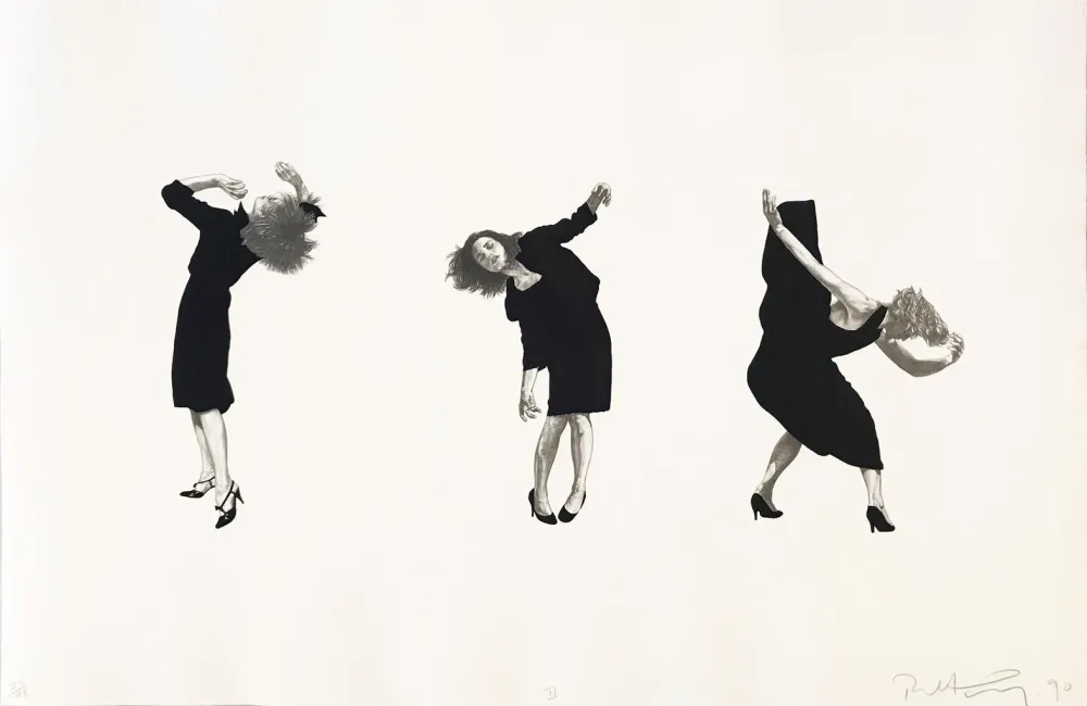 Lithografie Longo - Men in the Cities, Tokyo, Seibu Department Stores, Ltd. II