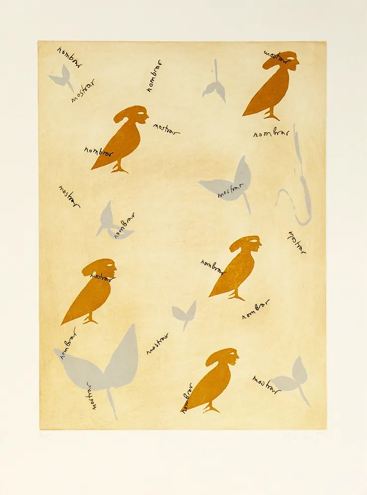 Gravure Lootz - Leaves II