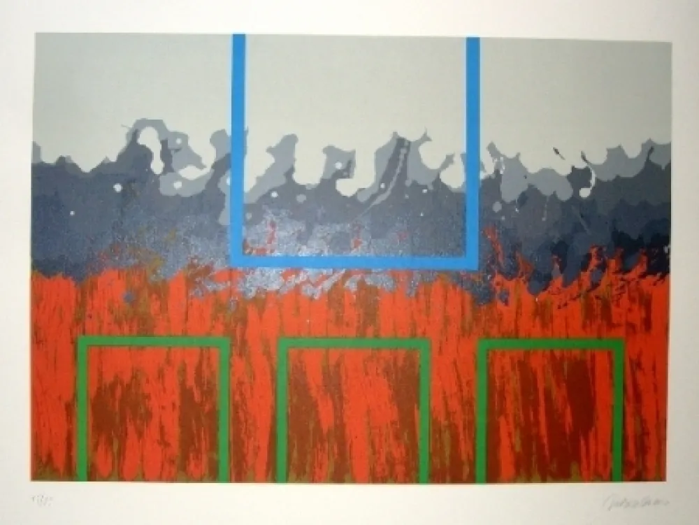 Lithografie Lopez Osornio - La otra geometria 4