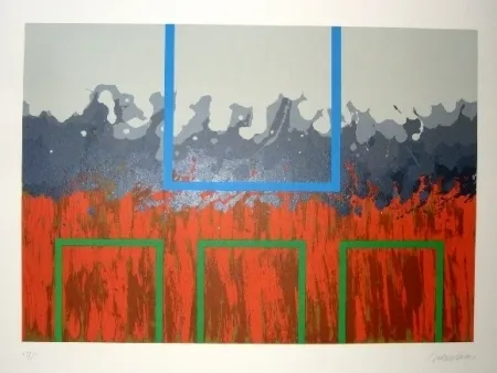 Lithografie Lopez Osornio - La otra geometria 4