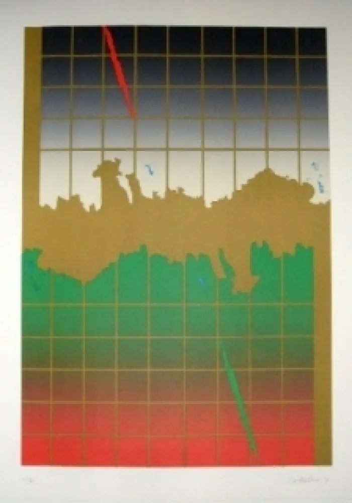 Lithografie Lopez Osornio - La otra geometria 8
